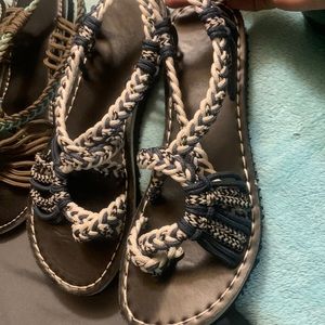 Adorable rope like sandals